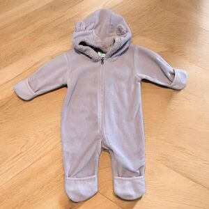 Cozy Lavender Kids One Piece 6-12 months
